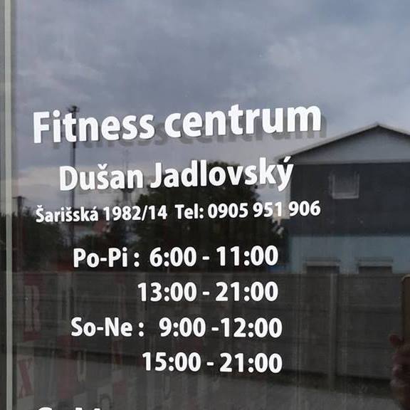 Fitness centrum Dušan Jadlovský